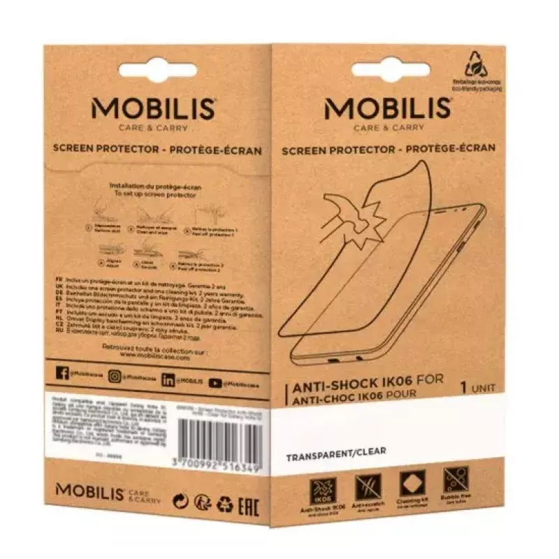 Folia ochronna Mobilis 036289 Samsung Galaxy A14 4G 5G Transparentna