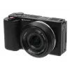 Kompaktowy aparat AgfaPhoto Realishot C110 — 24 MP, 1/3,06 cala CMOS, 3-krotny zoom optyczny, 4K, Wi‑Fi, ekran dotykowy 2,8 cala, czarny