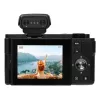 Kompaktowy aparat AgfaPhoto Realishot C110 — 24 MP, 1/3,06 cala CMOS, 3-krotny zoom optyczny, 4K, Wi‑Fi, ekran dotykowy 2,8 cala, czarny