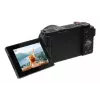 Kompaktowy aparat AgfaPhoto Realishot C110 — 24 MP, 1/3,06 cala CMOS, 3-krotny zoom optyczny, 4K, Wi‑Fi, ekran dotykowy 2,8 cala, czarny