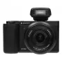 Kompaktowy aparat AgfaPhoto Realishot C110 — 24 MP, 1/3,06 cala CMOS, 3-krotny zoom optyczny, 4K, Wi‑Fi, ekran dotykowy 2,8 cala, czarny