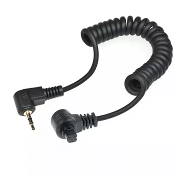 Kabel do aparatu Kaiser Fototechnik 7005 czarny złącze męsko-męskie