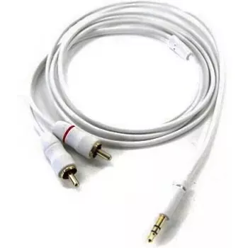 Kabel audio RCA Inakustik 3m 2 x RCA 3.5mm biały