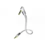Kabel audio Inakustik 004104015 1,5 m 3,5 mm srebrny biały