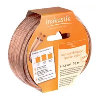 Kabel głośnikowy Inakustik 10m Star Transparent