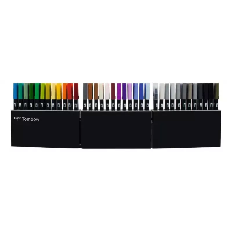 Marker Tombow ABT-108C 107 szt. Pędzelek Cienka końcówka Wielokolorowy