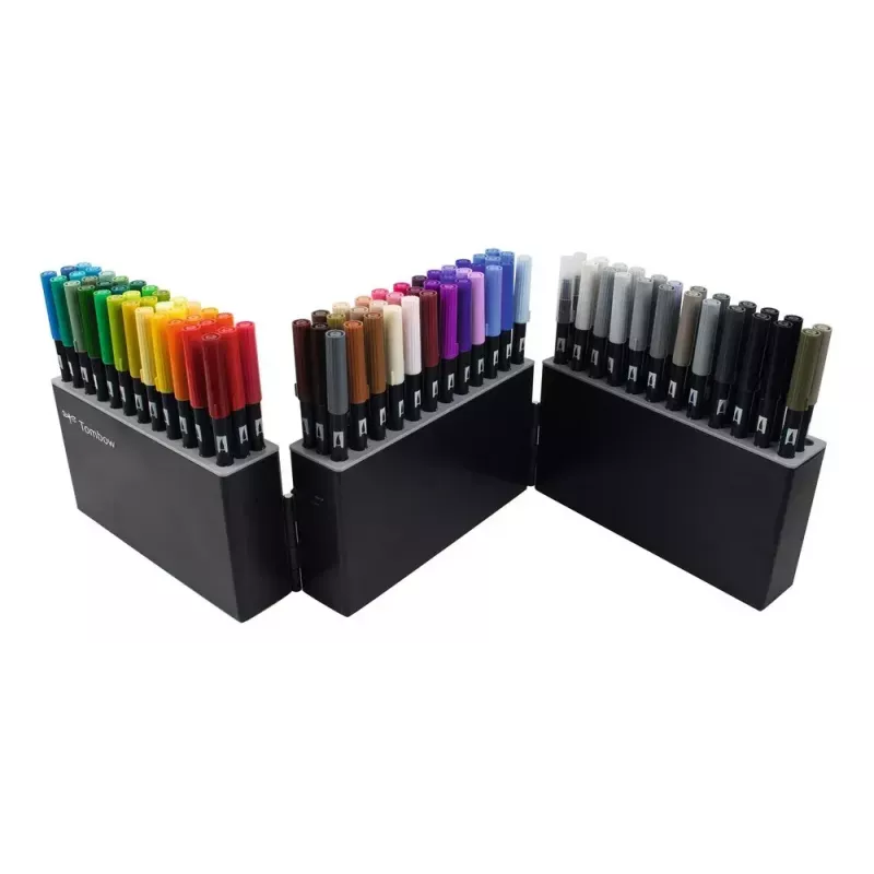 Marker Tombow ABT-108C 107 szt. Pędzelek Cienka końcówka Wielokolorowy