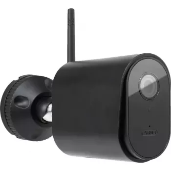Kopułkowa kamera bezpieczeństwa IP ABUS PPIC54520B 4K (3840x2160) Zewnętrzna Przewodowa i Bezprzewodowa Montaż naścienny, 4 mm, 1 lx, 85°×45°