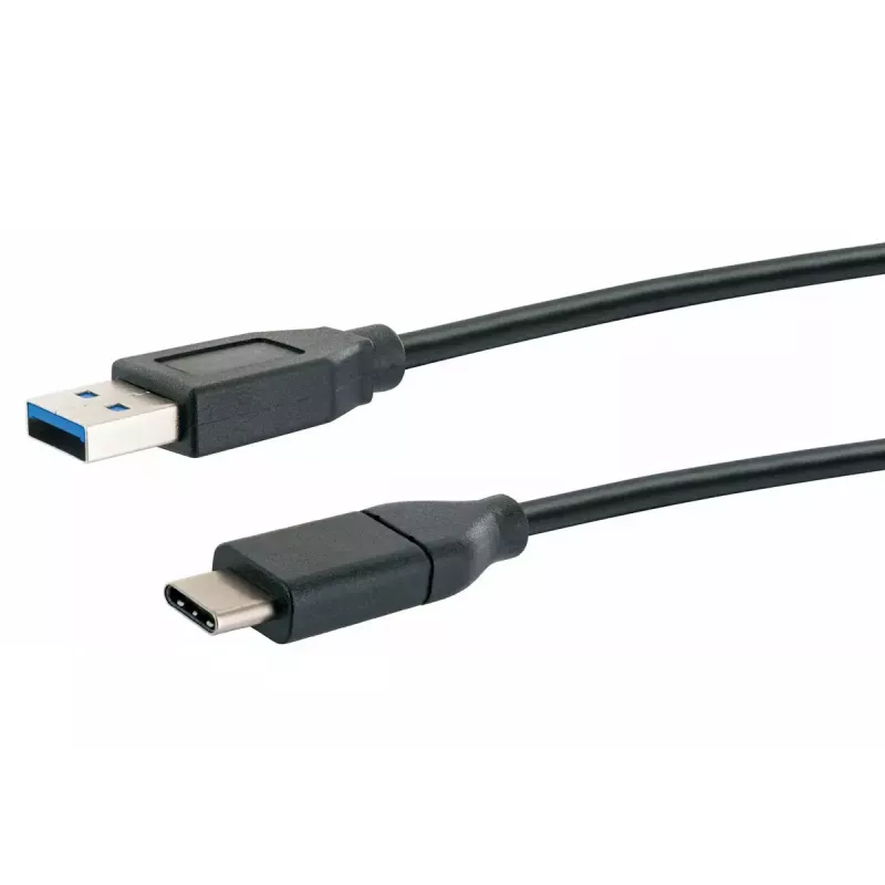 Kabel USB Schwaiger CK 3141 USB 3.2 Gen 1 1m USB A USB C Czarny