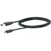 Kabel USB Schwaiger CK 3141 USB 3.2 Gen 1 1m USB A USB C Czarny