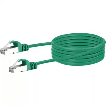 Kabel sieciowy Schwaiger CKB6010 059 RJ-45 Cat6 1 m zielony