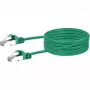 Kabel sieciowy Schwaiger CKB6010 059 RJ-45 Cat6 1 m zielony