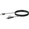 USB kabel Schwaiger CK 3112 USB 2.0 1m USB A Micro-USB B Czarny