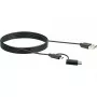 USB kabel Schwaiger CK 3112 USB 2.0 1m USB A Micro-USB B Czarny