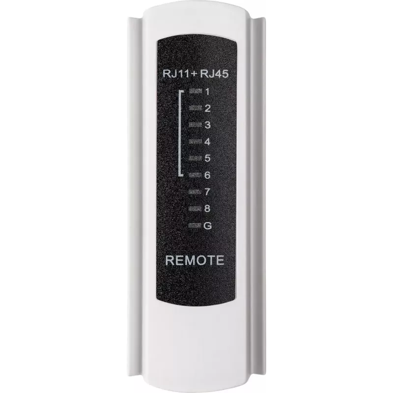 Tester kabli sieciowych Schwaiger NWM1 531 RJ-11 RJ-45 Czarny Biały