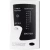 Tester kabli sieciowych Schwaiger NWM1 531 RJ-11 RJ-45 Czarny Biały