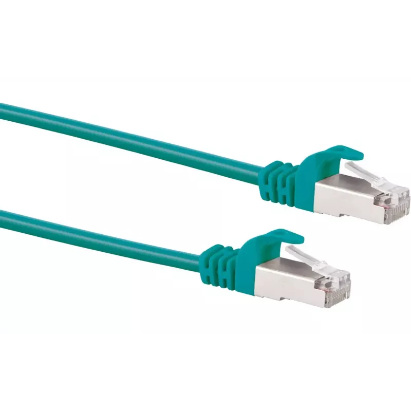 Kabel sieciowy Schwaiger CKG6020 539 RJ-45 Cat6 2 m Zielony