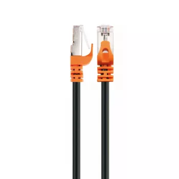 Kabel sieciowy Schwaiger CKO7050 531 RJ-45 Cat7 5 m czarny pomarańczowy