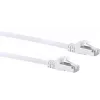 Kabel sieciowy SCHWAIGER CKB6300 052 — Cat6 SF/UTP (S-FTP), RJ-45 na RJ-45, 30 m, Biały