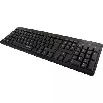 Klawiatura bezprzewodowa Schwaiger WKB1000 013 QWERTZ niemiecka czarna