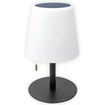 Lampa stołowa SCHWAIGER TILA0166 LED 13×0.18W dotykowa, bateria 1800mAh, 5V, czarno-biała