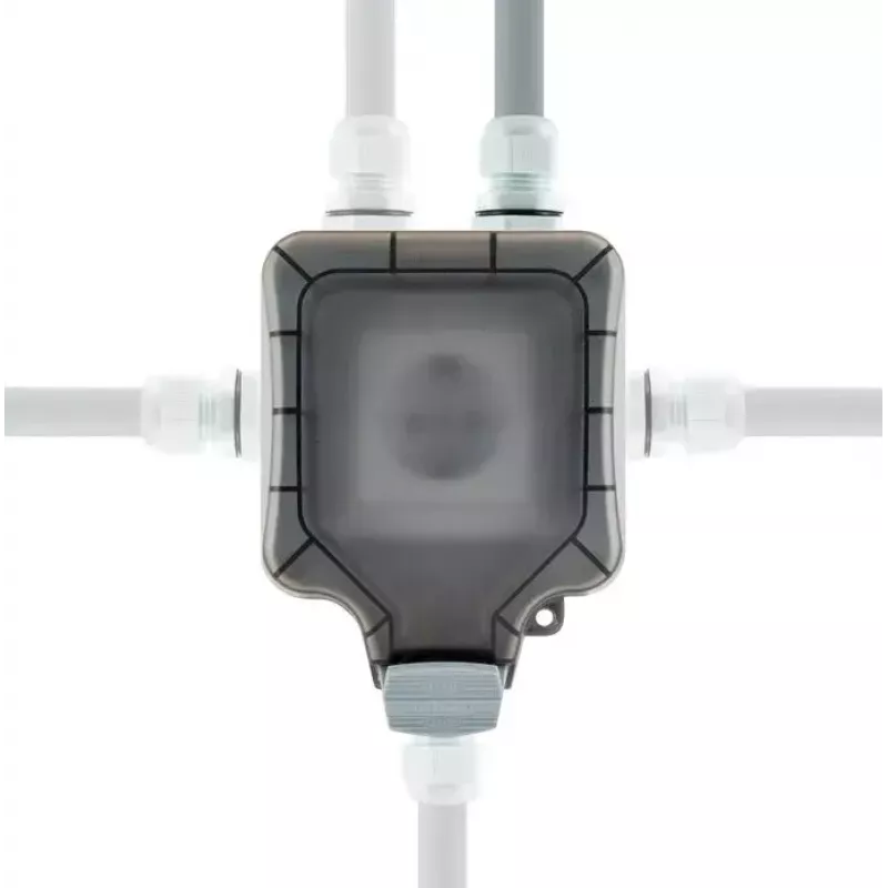 Gniazdo natynkowe Schwaiger SOAD0100 Szary IP66 230V 16A