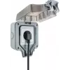 Gniazdo natynkowe Schwaiger SOAD0100 Szary IP66 230V 16A