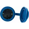 Gniazdo wtykowe Schwaiger SOAW0044 niebiesko-szare IP44 230V 16A