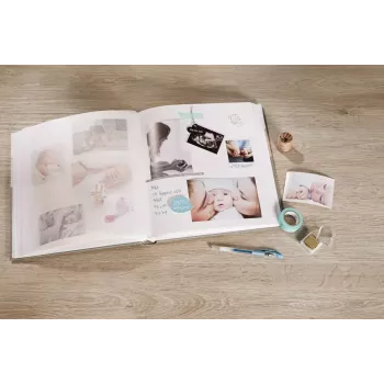 Album na zdjęcia Walther Design Baby Dreamtime Brown Rose 50 arkuszy