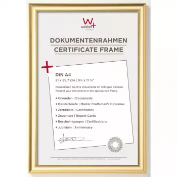 Pojedyncza ramka na zdjęcia Walther Design KP130G Gold