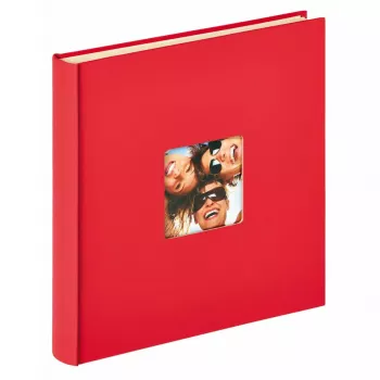 Album fotograficzny Walther Design Fun czerwony 50 arkuszy XL