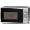 Samodzielna kuchenka mikrofalowa na blat Clatronic Bomann MW 6014 CB — 20 L, 700 W, sterowanie pokrętłami, srebrna
