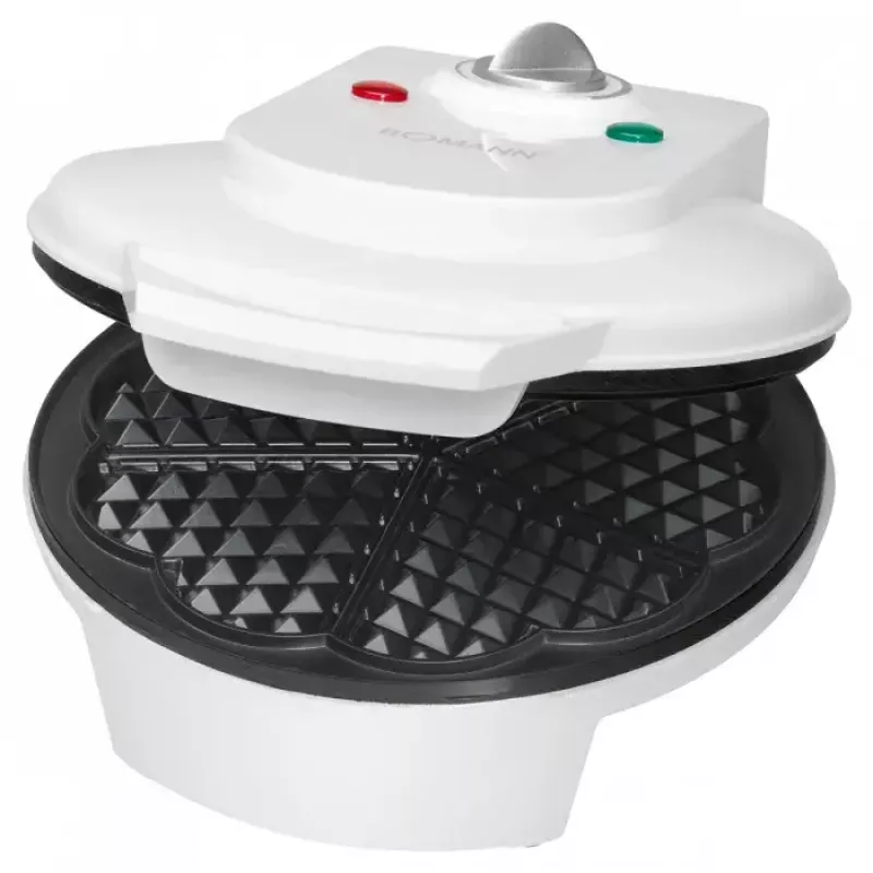 Gofrownica Bomann WA 5018 CB 1 gofr 1200 W Biała