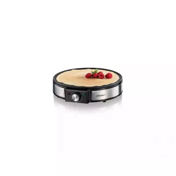 Cloer 6630 Naleśnikarka 2 naleśniki Czarna Stal nierdzewna 30 cm
