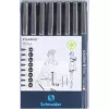 Fineliner Schneider Schreibgeräte Pictus Czarny 8 szt.