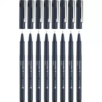Fineliner Schneider Schreibgeräte Pictus Czarny 8 szt.