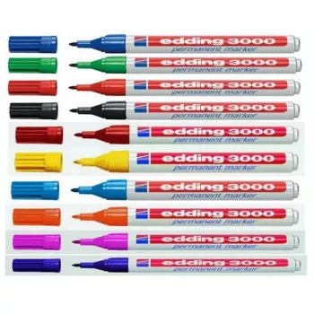 Marker permanentny Edding 3000 10 szt.
