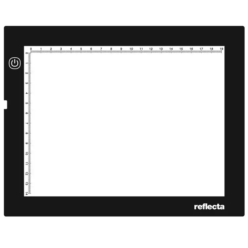 Pojedyncza ramka na zdjęcie Reflecta LED Light Pad A5 Super cienki Czarna 19x14 cm