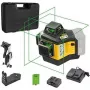 Multiline laser level STABILA LAX 600 G 12‑V system, self-leveling, 7‑piece set, max range 40 m