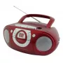 Przenośny system stereo Soundmaster SCD5100RO — CD/Radio/USB? (Szary, Czerwony)