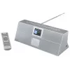 Radio internetowe Soundmaster IR3300SI — Tuner cyfrowy, DAB+ i FM, 20W RMS, wielokolorowy wyświetlacz TFT, USB-A, szare