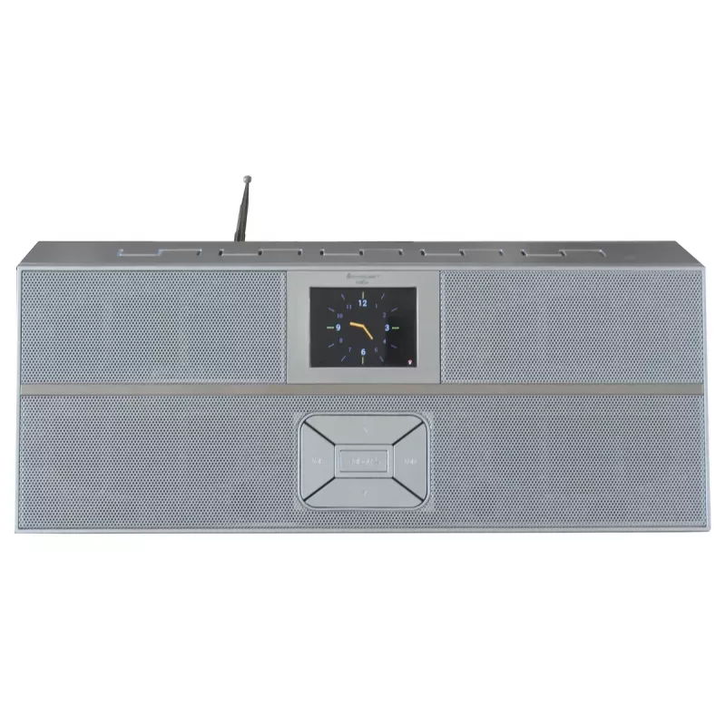 Radio internetowe Soundmaster IR3300SI — Tuner cyfrowy, DAB+ i FM, 20W RMS, wielokolorowy wyświetlacz TFT, USB-A, szare