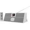 Radio internetowe Soundmaster IR3300SI — Tuner cyfrowy, DAB+ i FM, 20W RMS, wielokolorowy wyświetlacz TFT, USB-A, szare