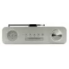 Osobiste radio Soundmaster DAB700WE — analogowe i cyfrowe (DAB+, FM), 12 W RMS, LCD 2,9 cala, MicroSD, srebrno-białe
