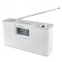 Osobiste radio Soundmaster DAB700WE — analogowe i cyfrowe (DAB+, FM), 12 W RMS, LCD 2,9 cala, MicroSD, srebrno-białe