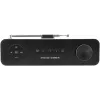Radio osobiste Soundmaster DAB700SW — Tuner analogowy i cyfrowy, DAB+ / FM, 12 W, wyświetlacz LCD 2,9 cala, MicroSD, czarny