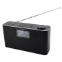 Radio osobiste Soundmaster DAB700SW — Tuner analogowy i cyfrowy, DAB+ / FM, 12 W, wyświetlacz LCD 2,9 cala, MicroSD, czarny