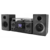 Domowy system audio Soundmaster MCD1950SW — 20 W RMS, DAB+/FM, odtwarzanie CD/MP3, wejście AUX 3,5 mm, zasilanie sieciowe (czarny)