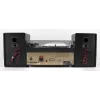 Domowy system audio Soundmaster MCD1950SW — 20 W RMS, DAB+/FM, odtwarzanie CD/MP3, wejście AUX 3,5 mm, zasilanie sieciowe (czarny)