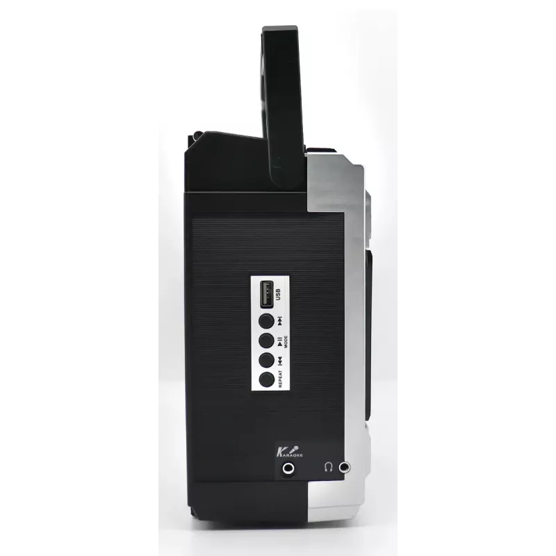 Przenośny odtwarzacz kasetowy Soundmaster RR20SI — radio FM/MW/SW, 3 W RMS, słuchawki 3,5 mm, czarno-srebrny